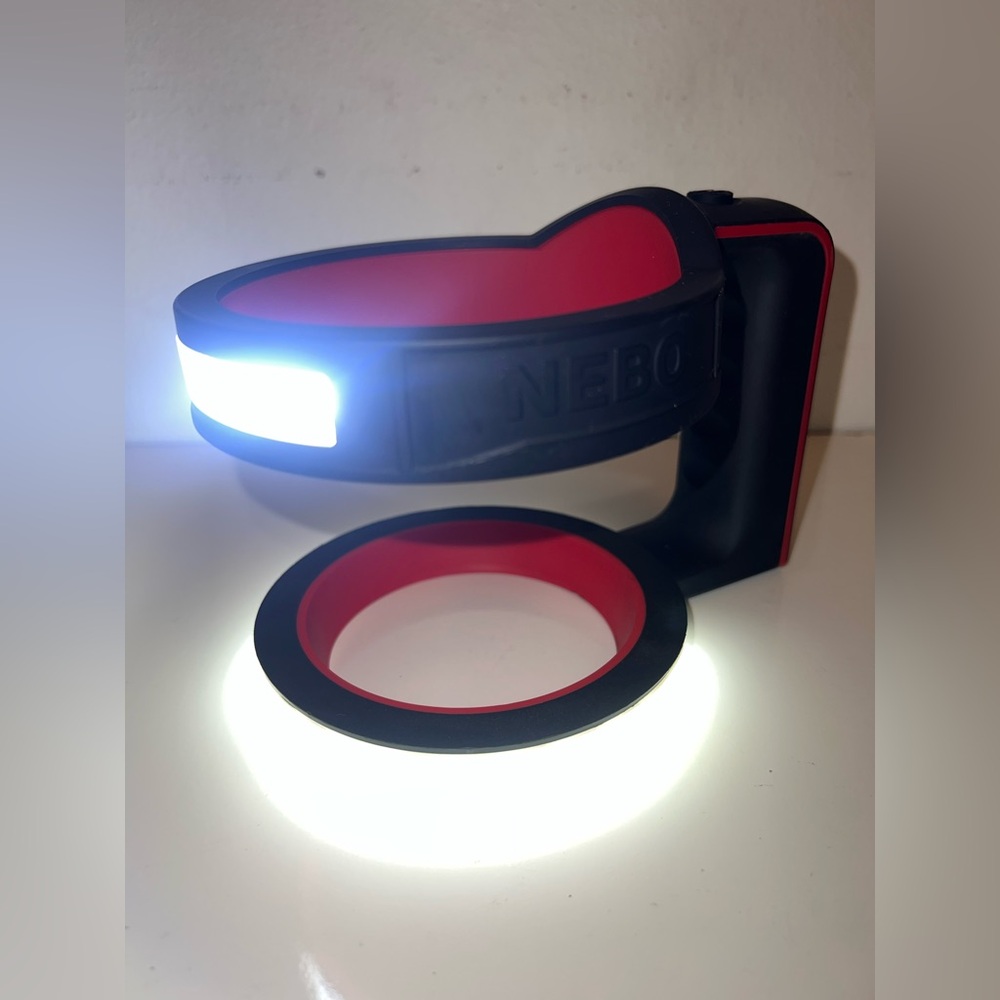 NEBO GLOW Tumbler Handle Light | 220 Lumens, 3 Light Modes, Fits 30 oz Tumblers